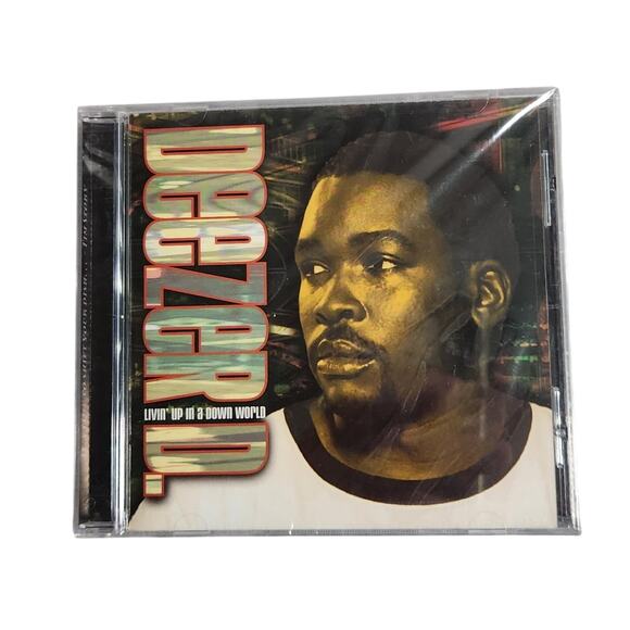 Deezer D. Livin' Up In A Down World Rare Rap CD N-Soul 1999 Brand New - Picture 1 of 4